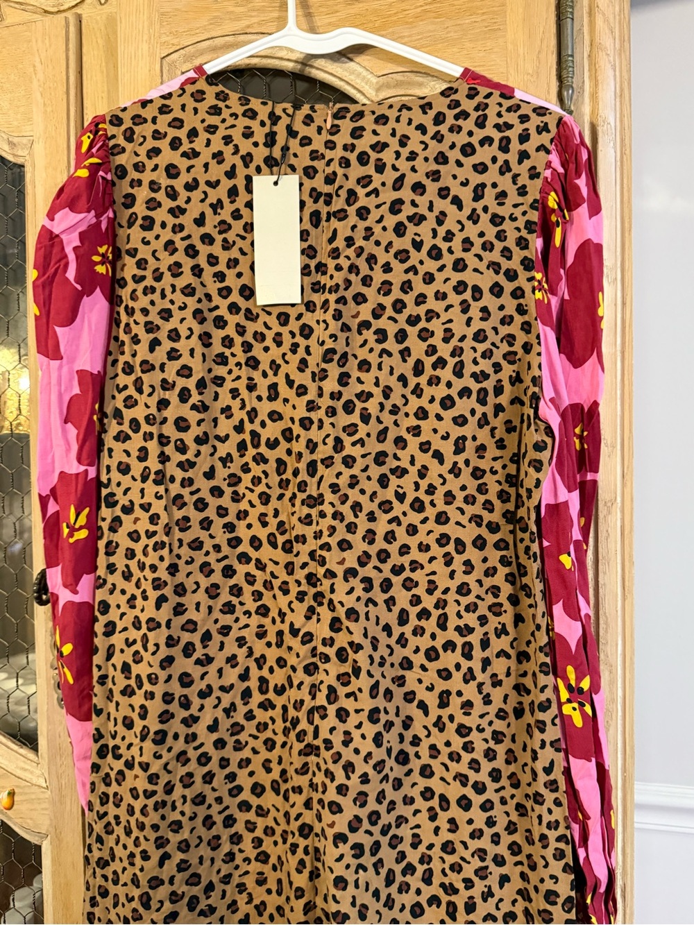 Never Fully Dressed Pink and Orange Floral Maxi Dress (Msrp 200+) - Picture 6 of 7